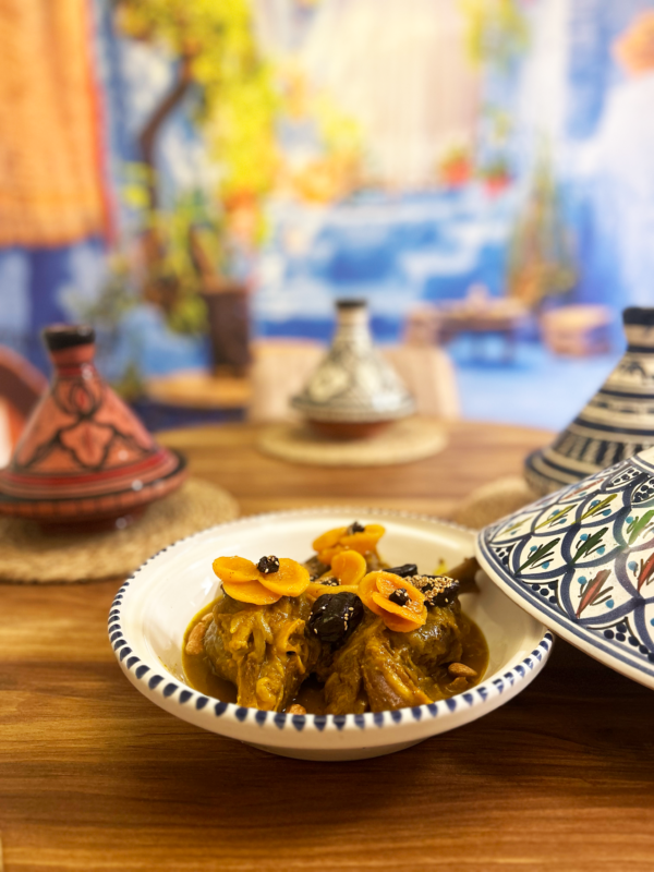 tajine agneau pruneaux abricots amandes